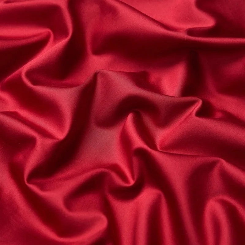 High-quality satin bed sheets for a silky-soft