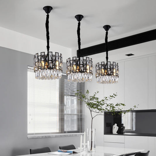 Modern K9 Crystal LED Light Fixture