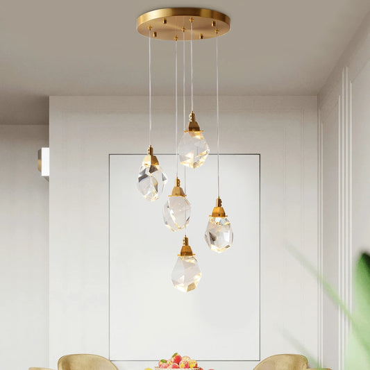 Elegant LED hanging light fixtures for modern interiors
