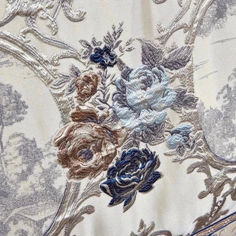 Royal Blue egyptian cotton sheets 5