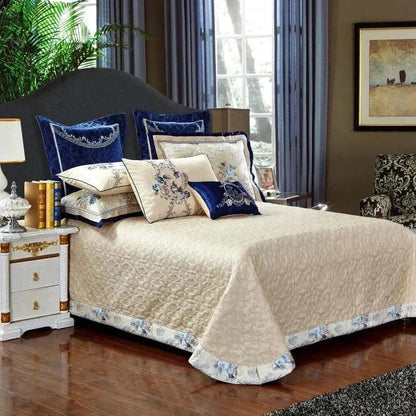 Royal Blue egyptian cotton sheets 3