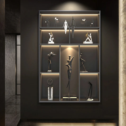 Modern wall lamp with LED light for home decor