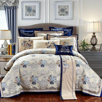 Royal Blue egyptian cotton sheets