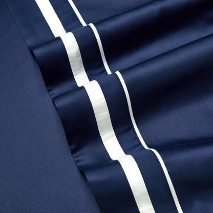 Silk cotton bedding set for ultimate luxury and comfort.