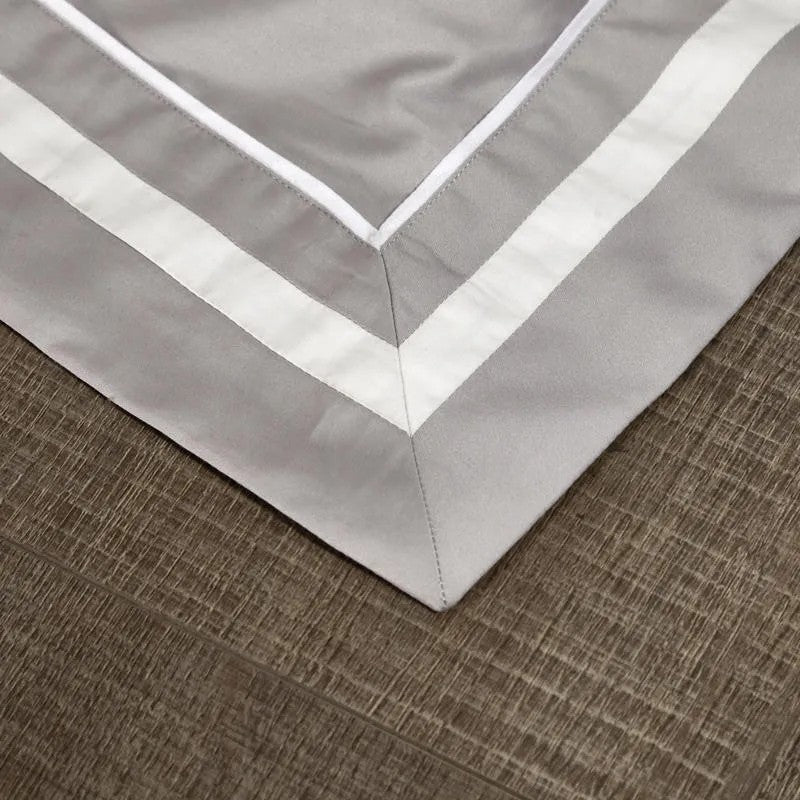Soft embroidered cotton bed sheets 